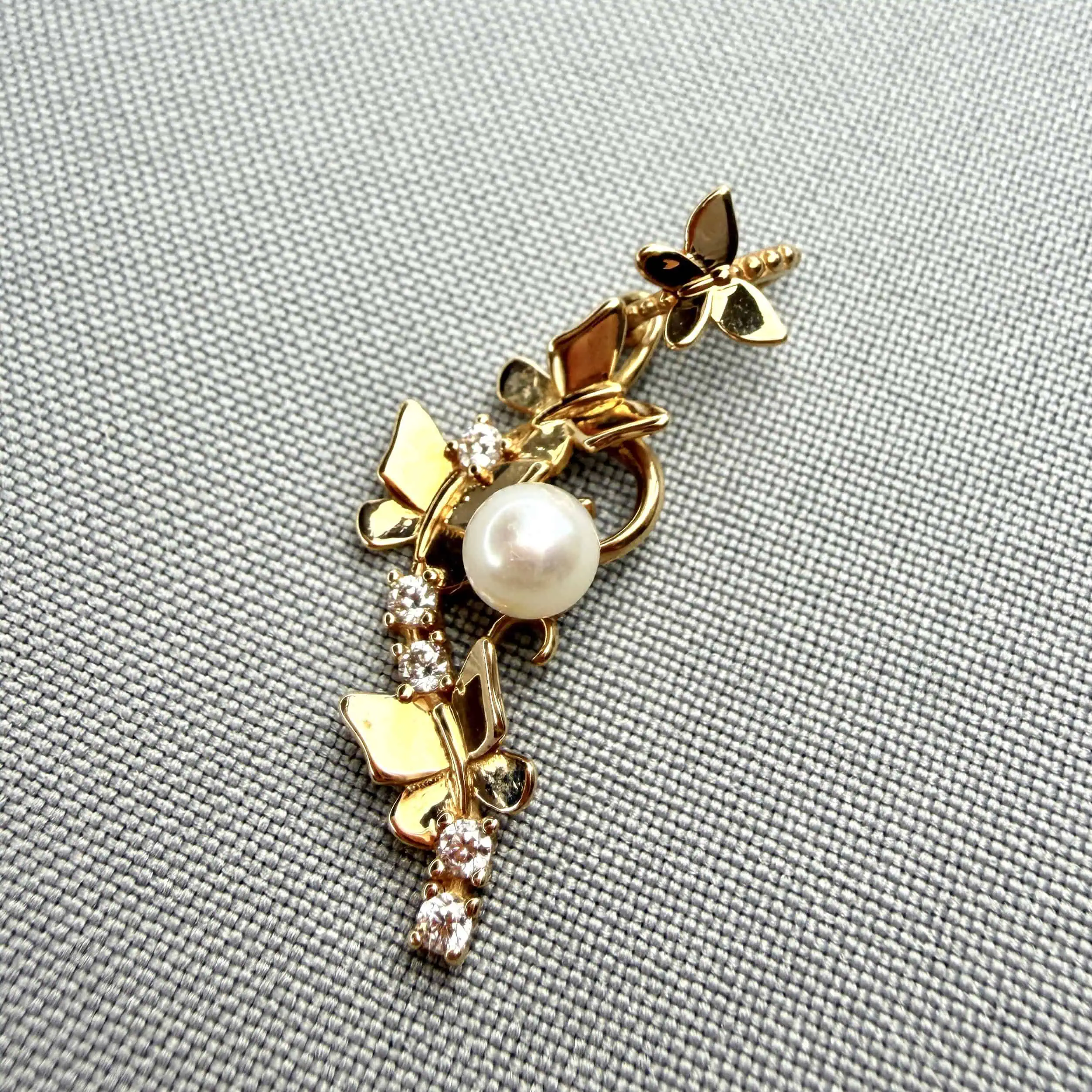 Золотий підвіс "Сад" фото