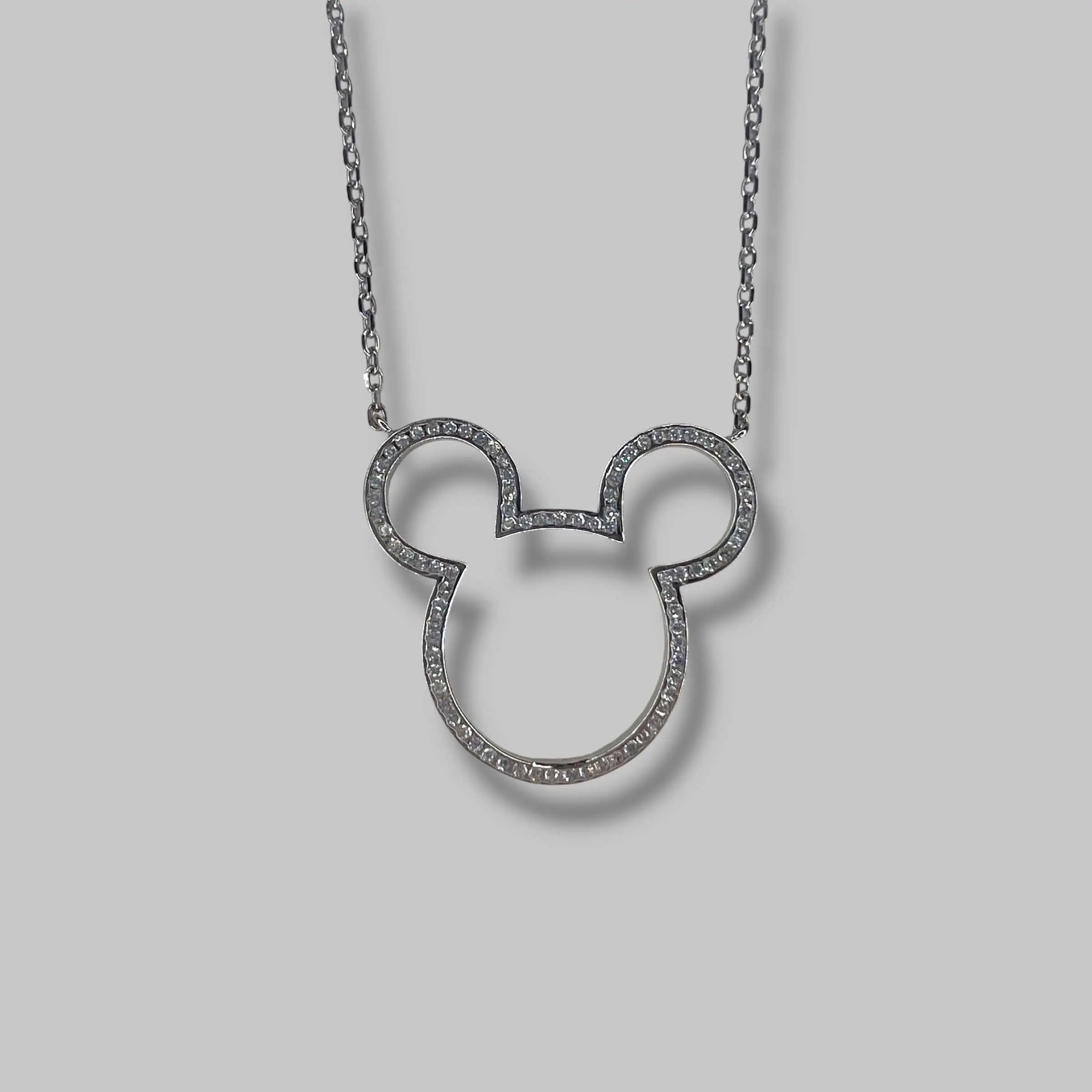Срібне кольє "Дісней-стайл" фото