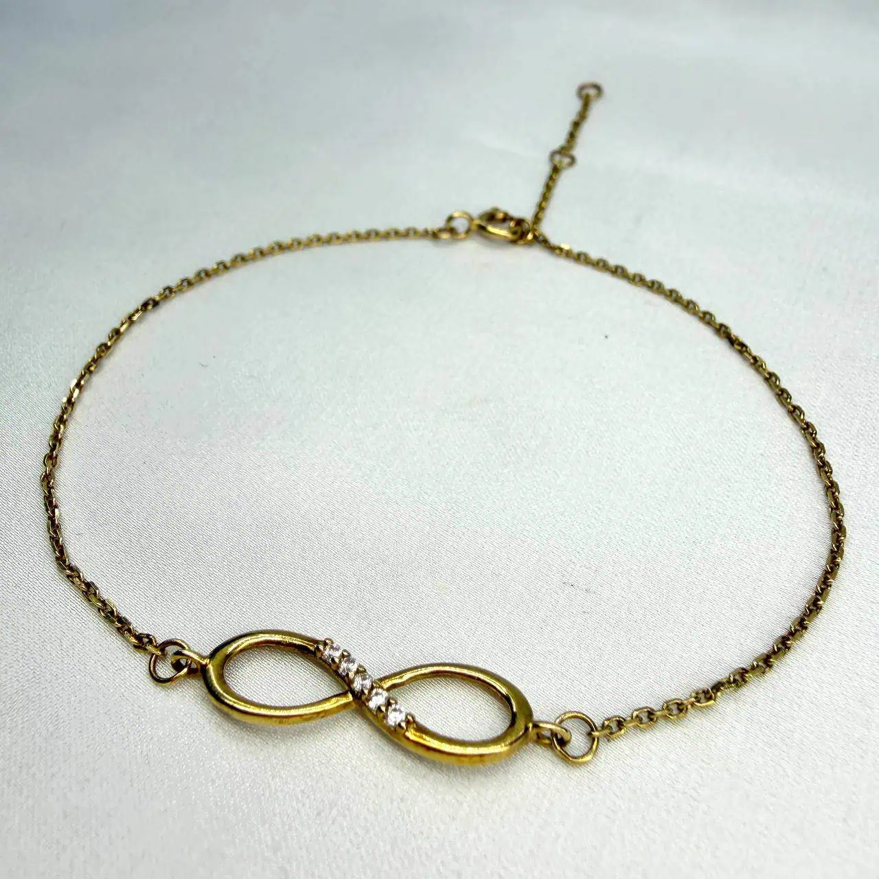 Золотий браслет "Бескінечність Краси" фото