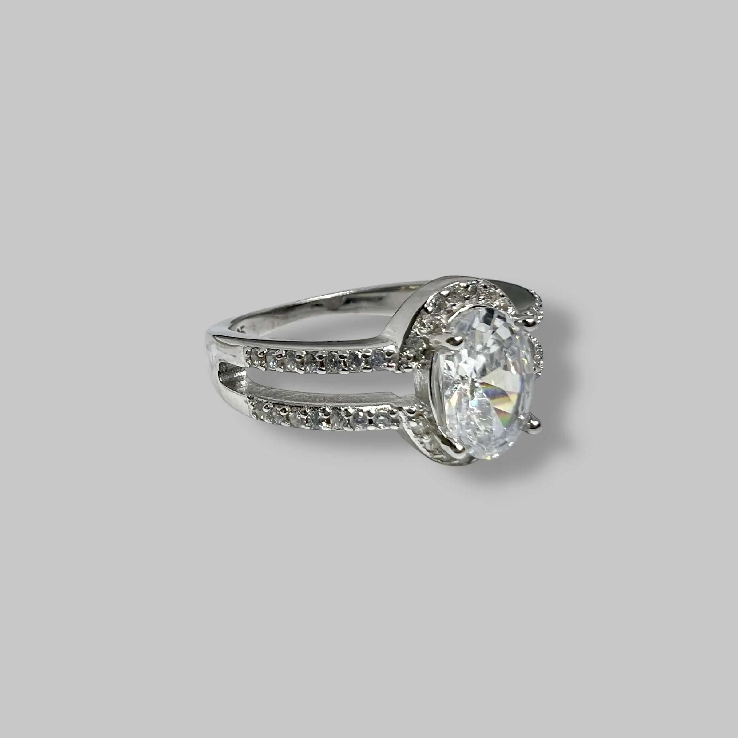 Срібна каблучка "Рівновага" фото