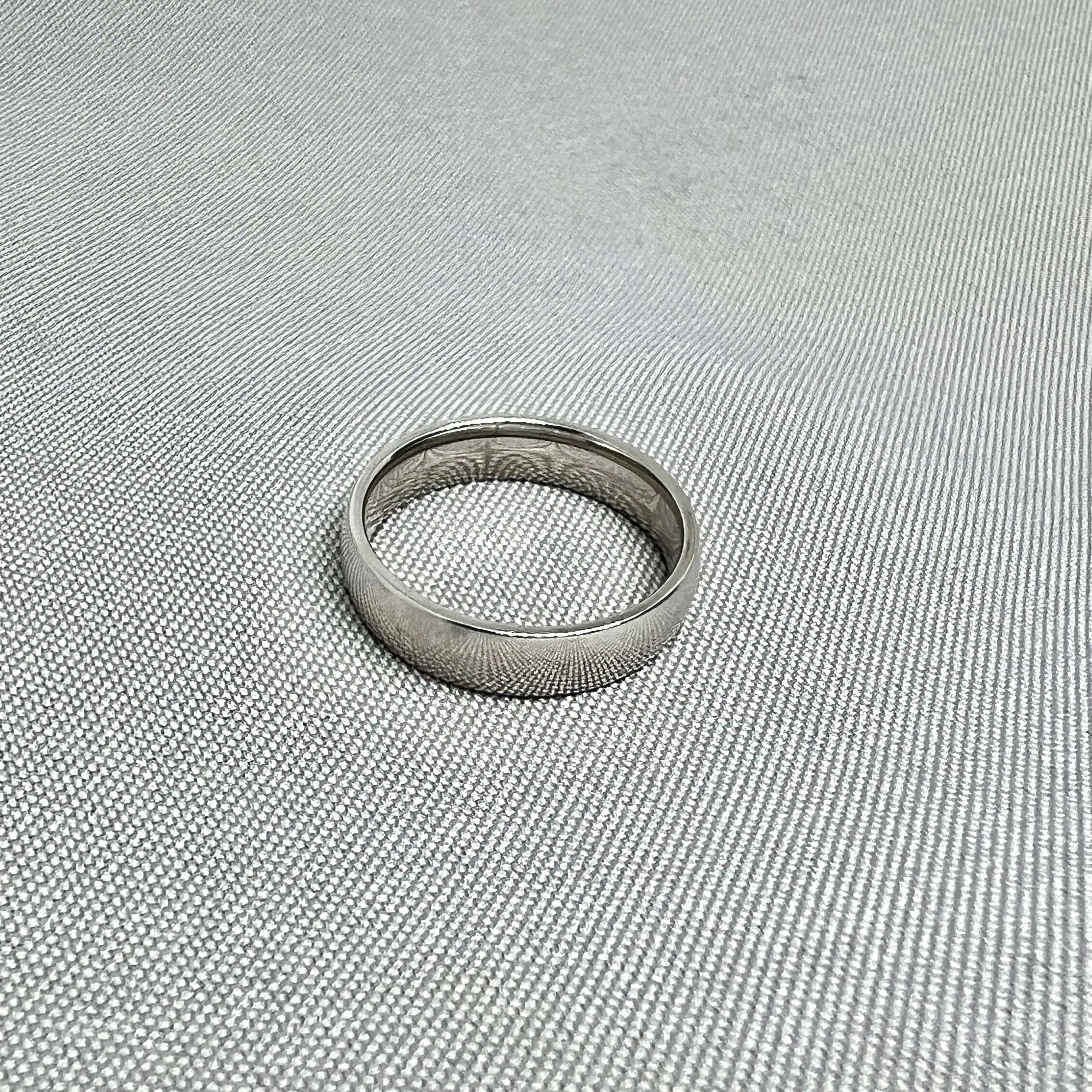 Срібна каблучка "Срібний Дзен" фото