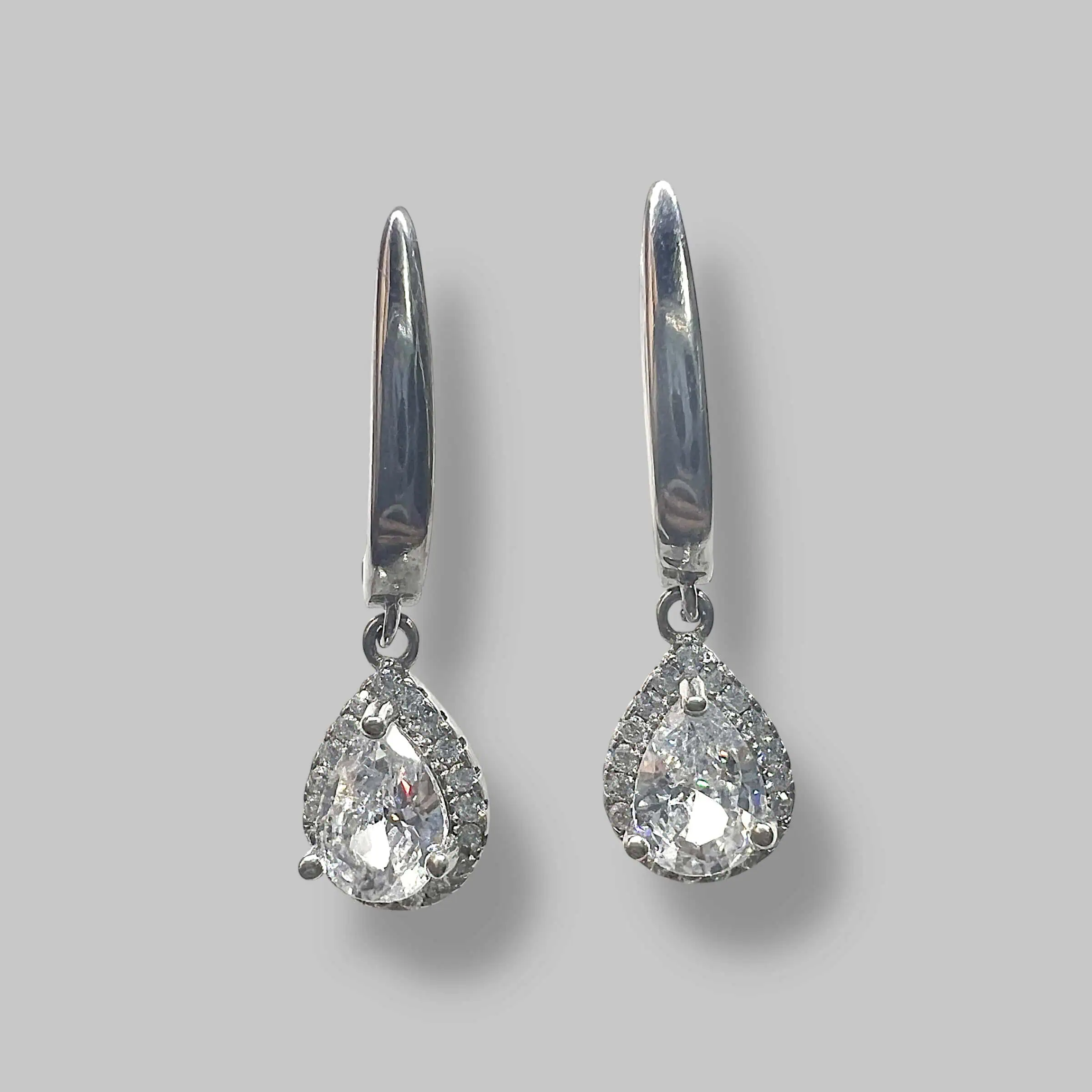 Срібні сережки "Сльоза Афродіти" фото