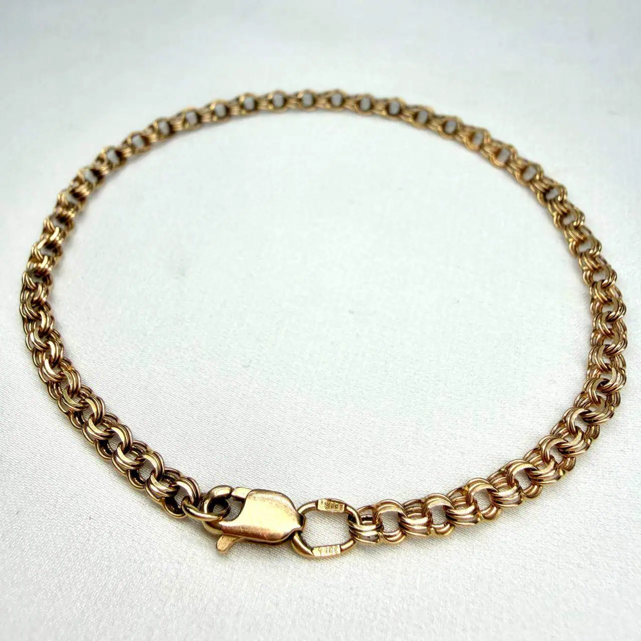 Золотий браслет "Тендітний Бісмсарк" фото