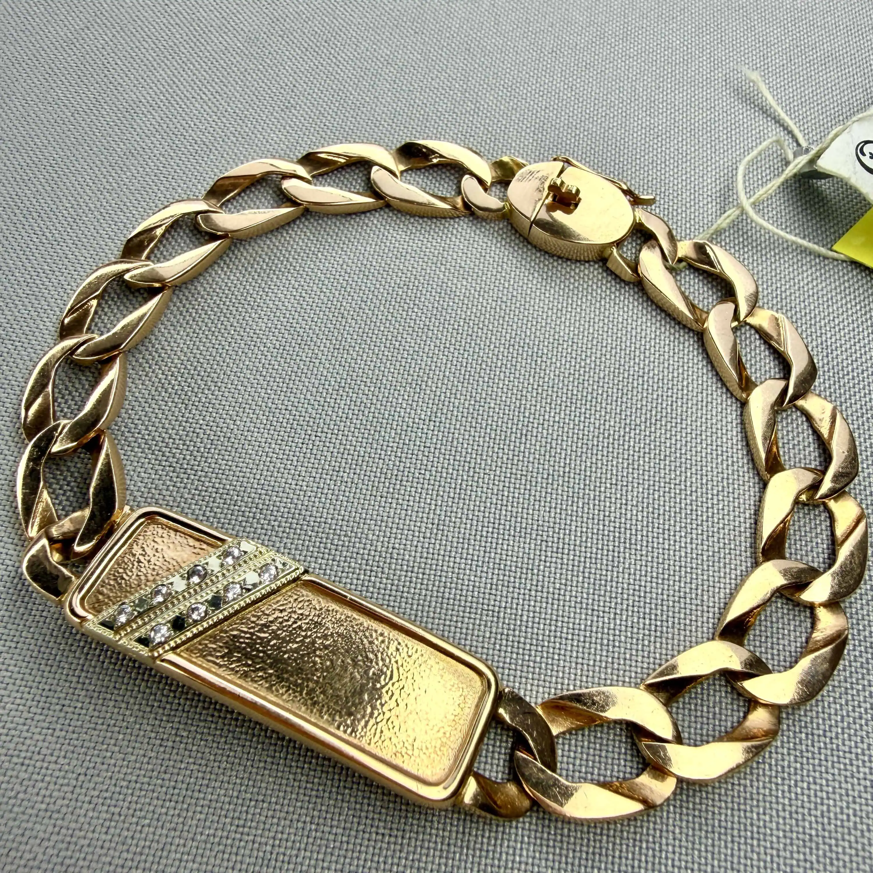 Золотий браслет "Ретро" фото