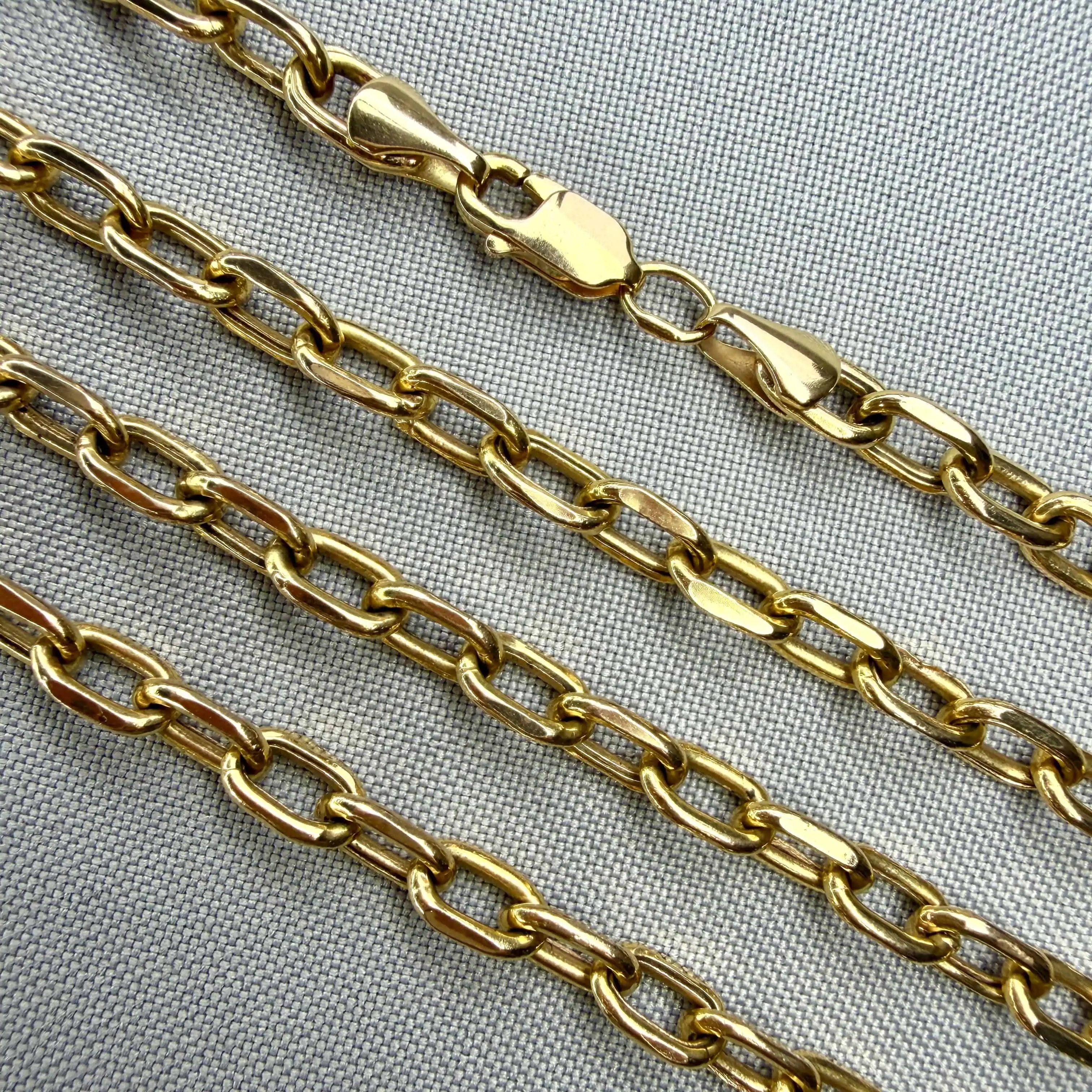 Золотий ланцюг "Якір" фото