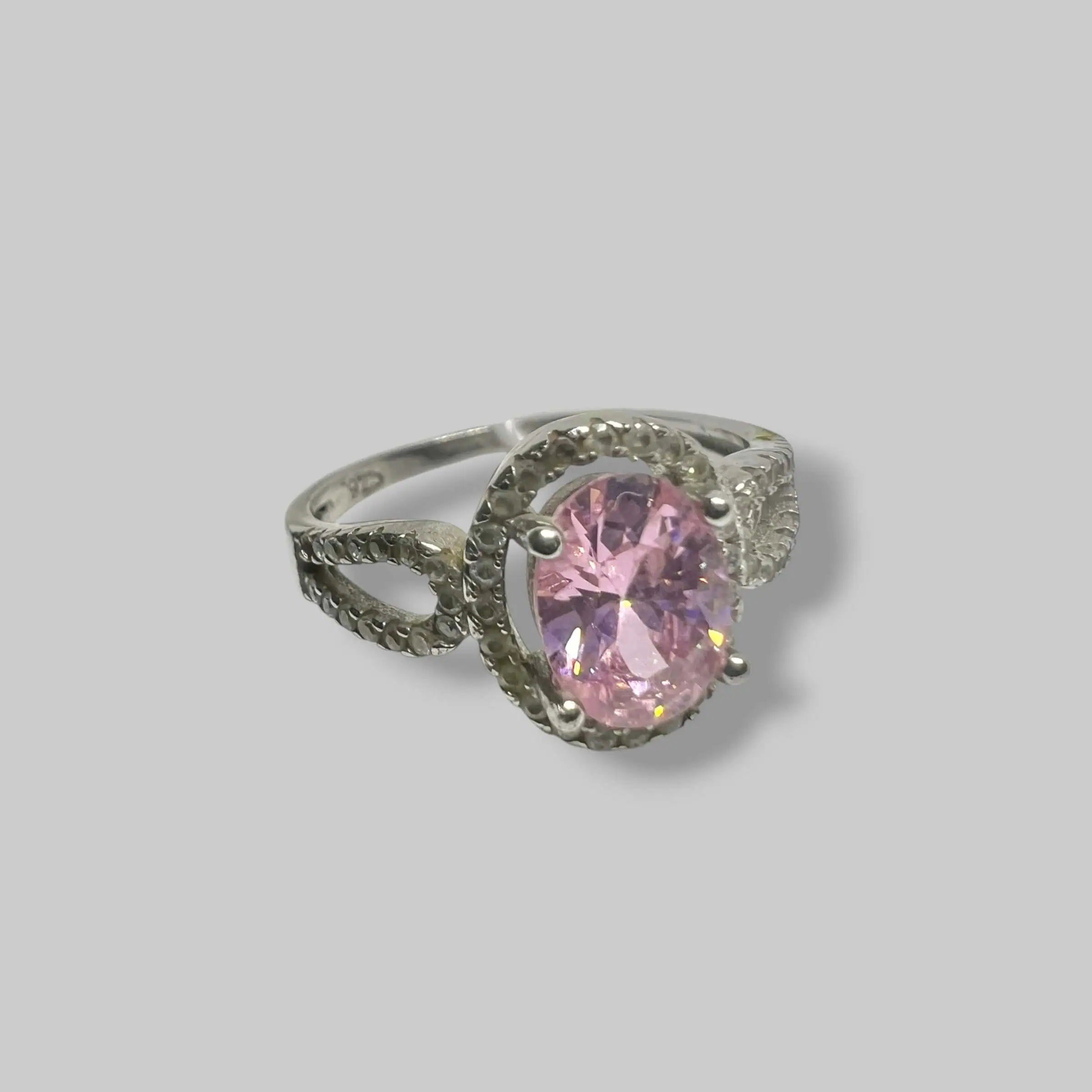 Срібна каблучка "Ніжність півонії" фото