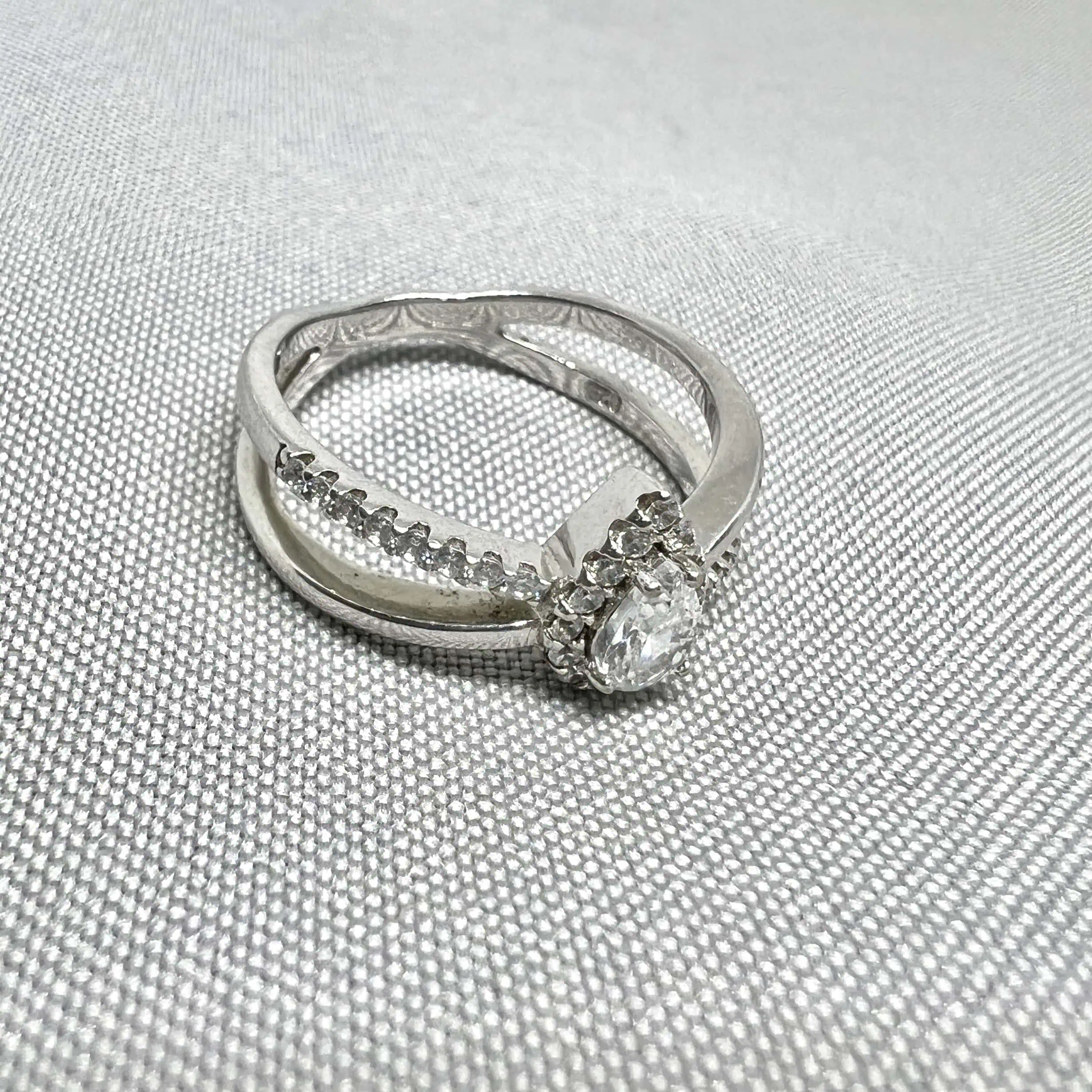 Срібна каблучка "Зоряний шлях" фото