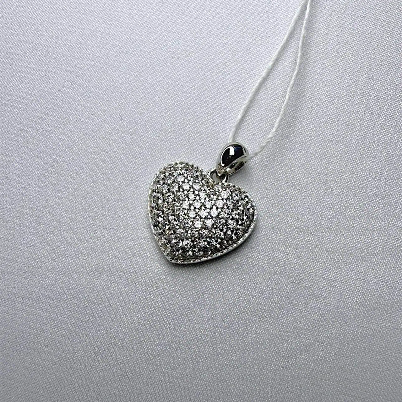 Срібний підвіс "Твоє Серце" фото