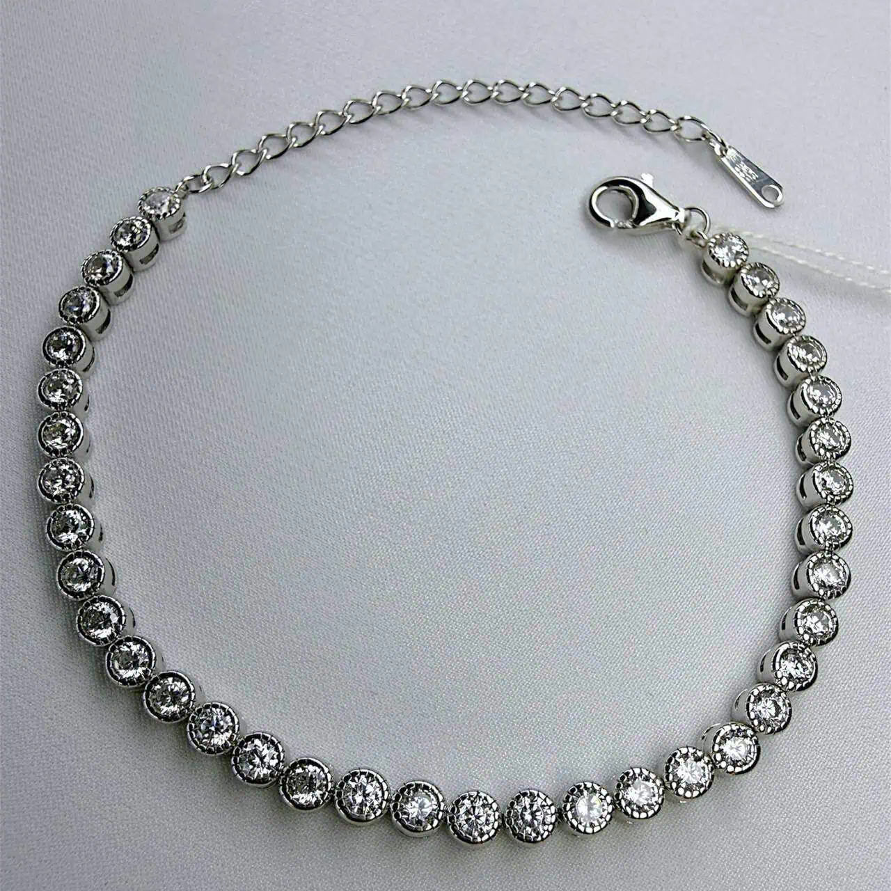 Срібний браслет "Краплі Роси" фото