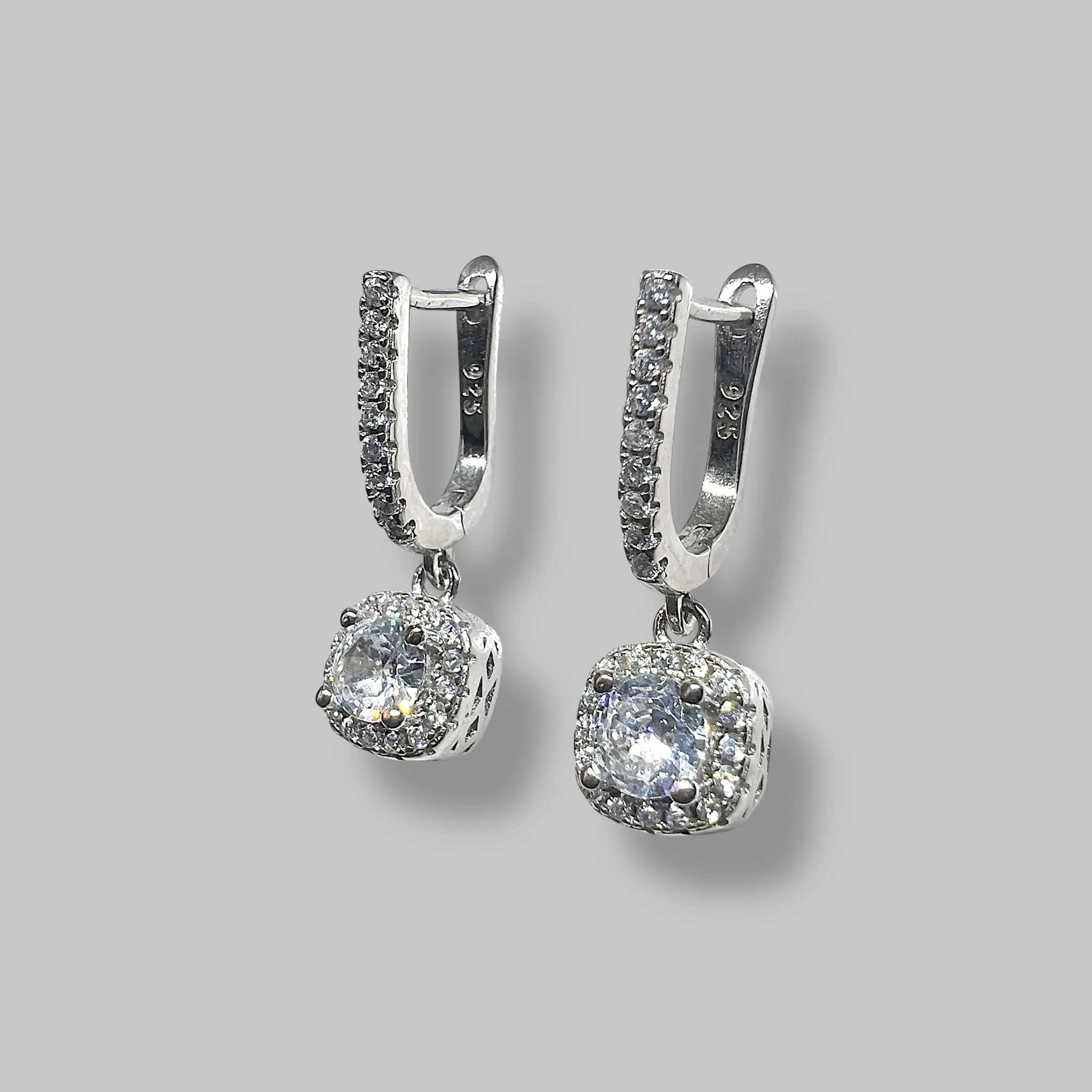 Срібні сережки "Зоряний пил" фото