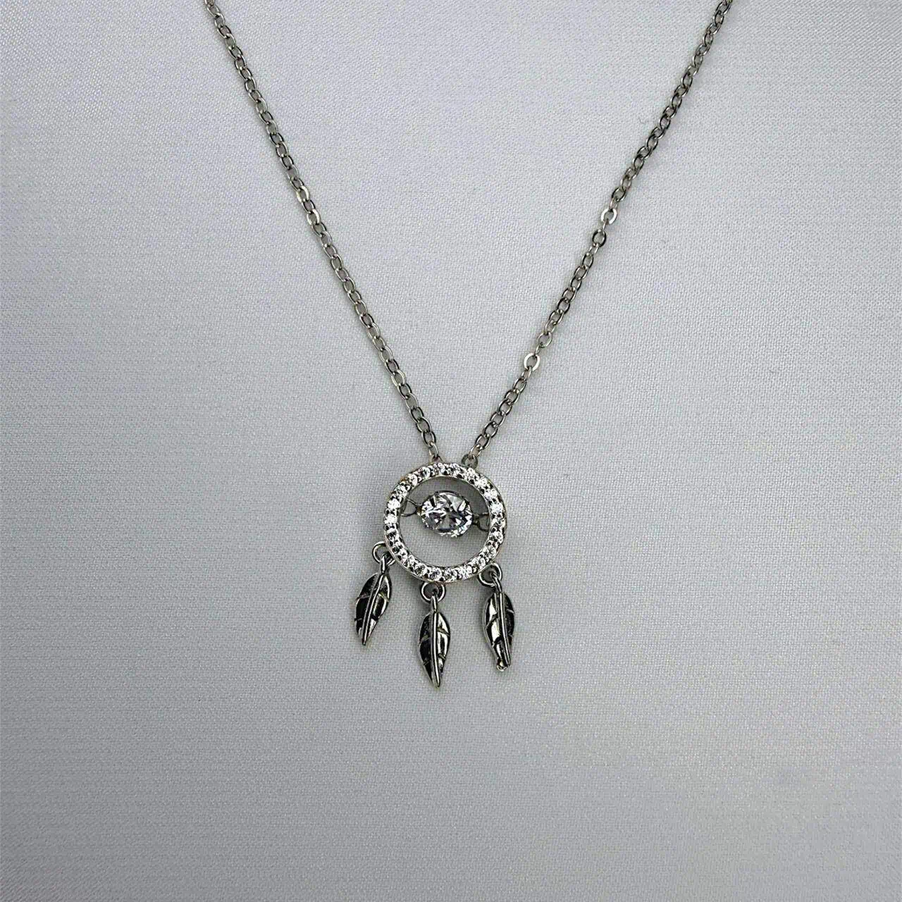 Срібне кольє "Ловець Снів" фото