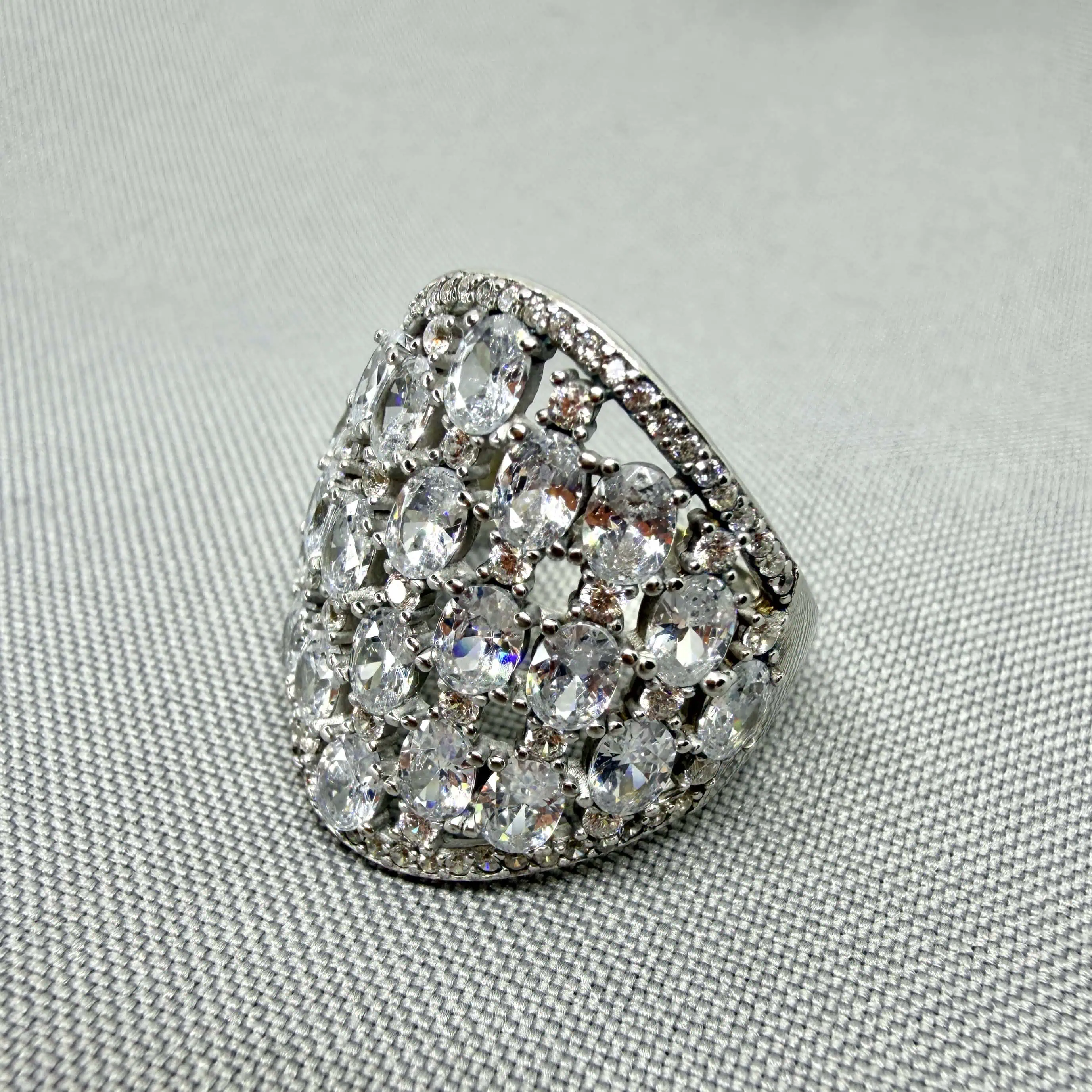 Срібна каблучка "Сузір`я" фото